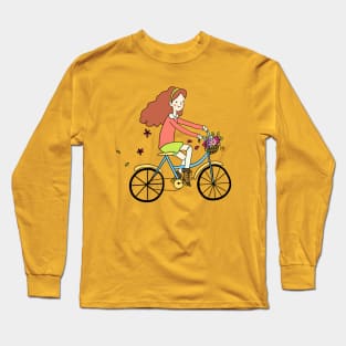 Bike Girl Long Sleeve T-Shirt